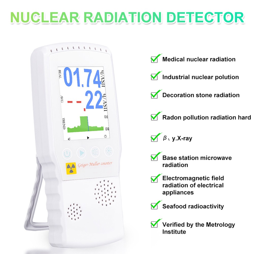 Compact Radiation Dosimeter and Geiger Counter