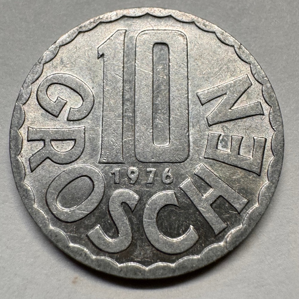 1976 Austria 10 Groschen - #A-067-B