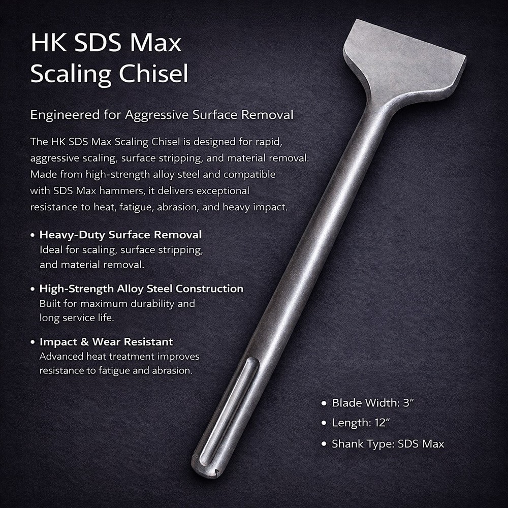 SDS Max 3x12 Chisel