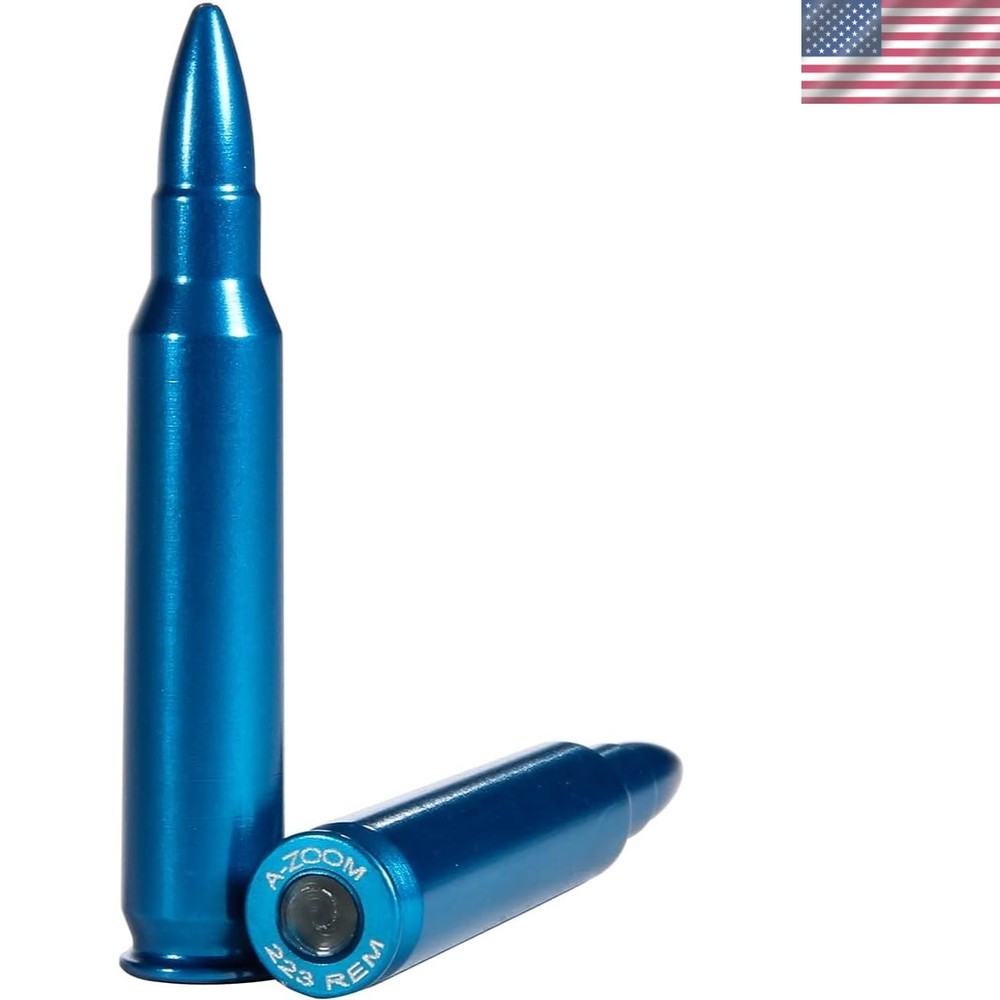 .223 REM Snap Cap 10 Pack - Durable Aluminum Dry Fire Training Tool