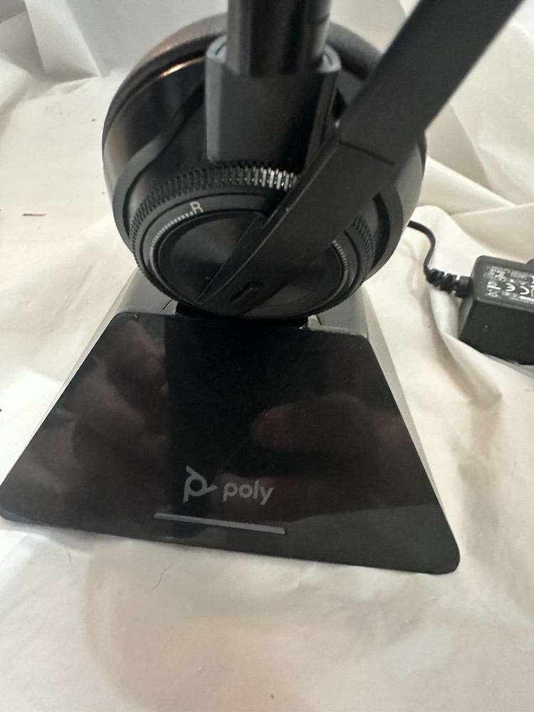Tested Plantronics Poly SAVI 8200 Wireless DECT Headset Active Noise Cancel Gda