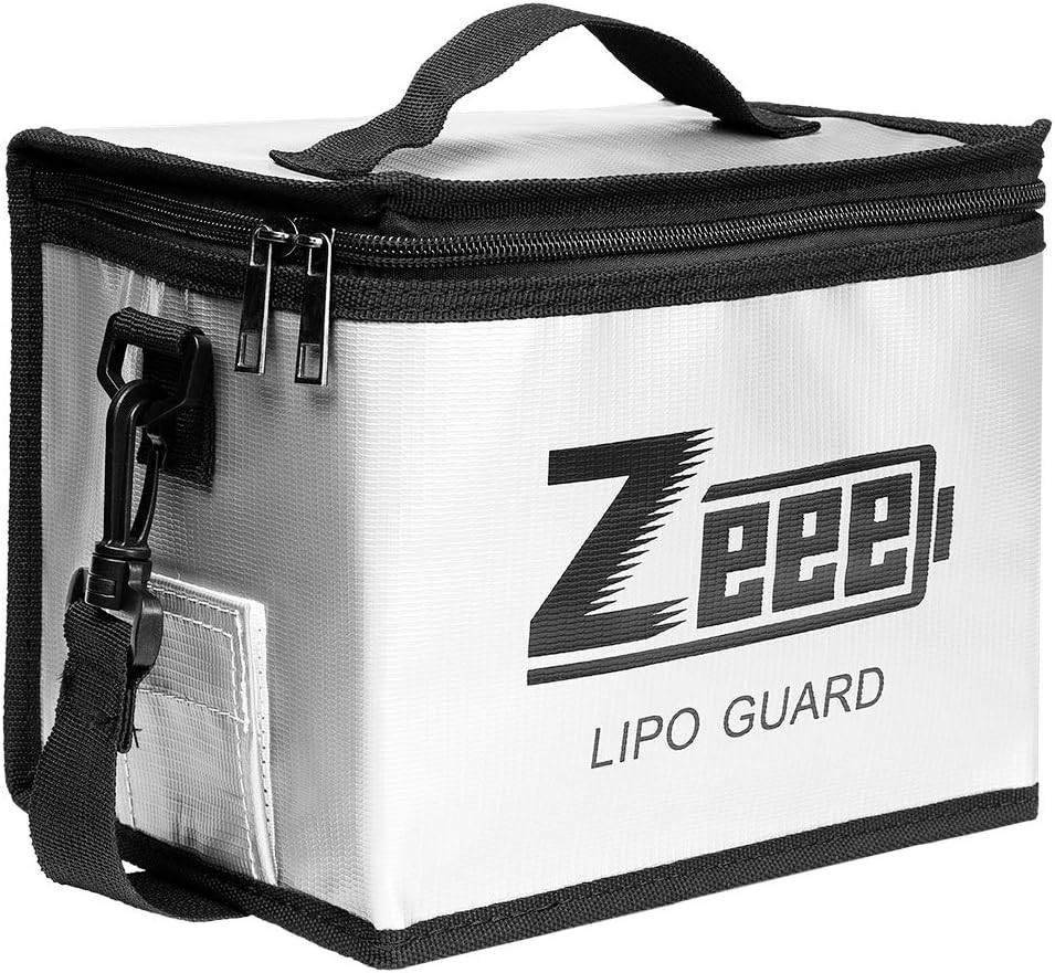 Durable Fireproof LiPo Battery Guard Bag for Safe Storage and Transporting Needs