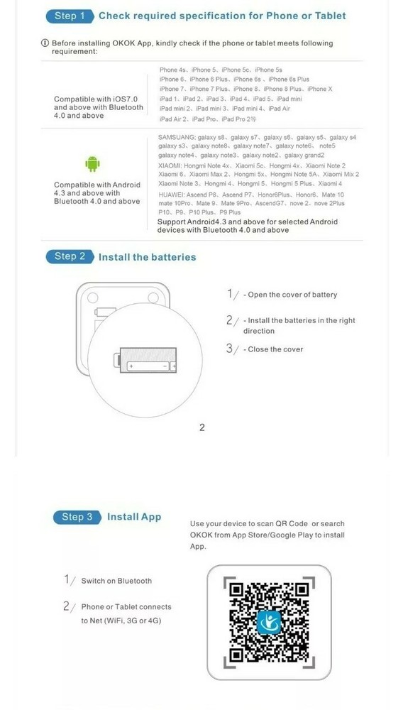 Bathroom Scale Advanced Smart Bluetooth Digital Scale HQ 180 kg max