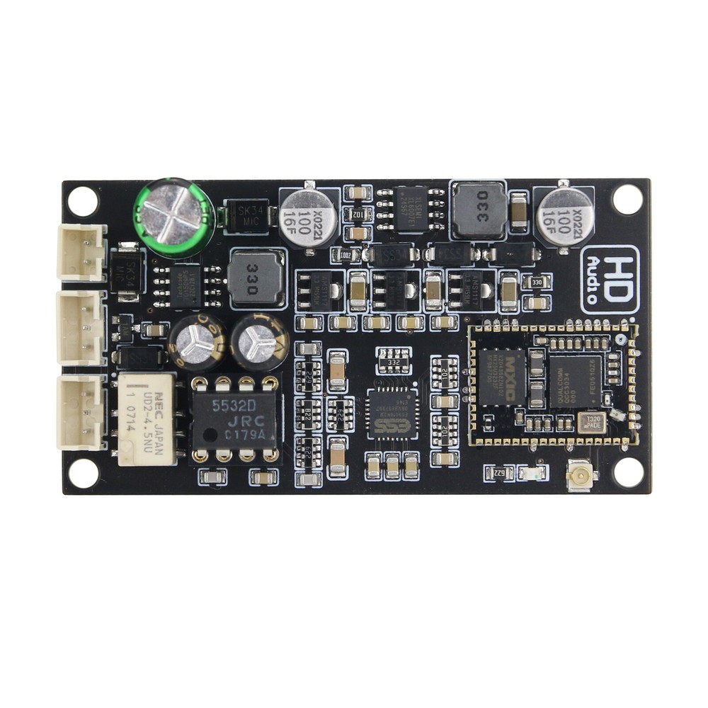 BT5.0 Bluetooth DAC Decoder Receiver Board + QCC3034 ES9018K2M Chips for APTX HD