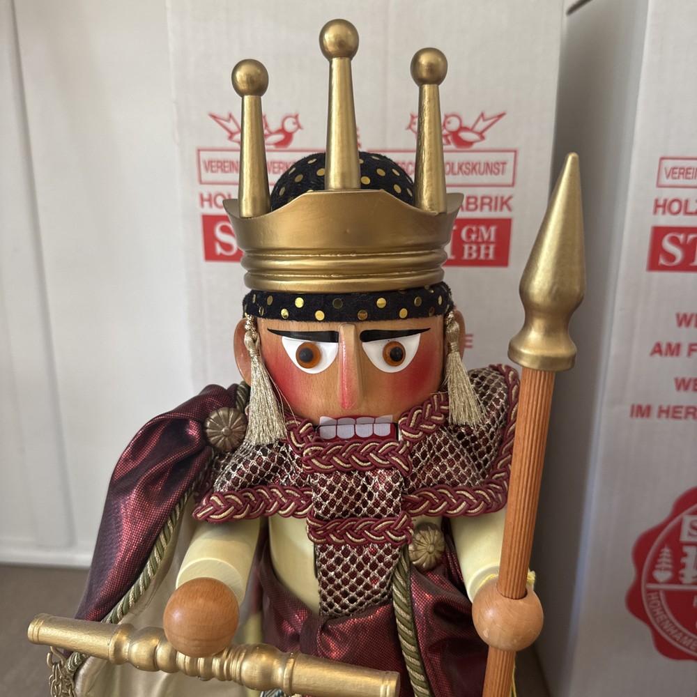 5 Steinbach Nutcracker Biblical Series Noah Moses Jonah Solomon Joseph Signed