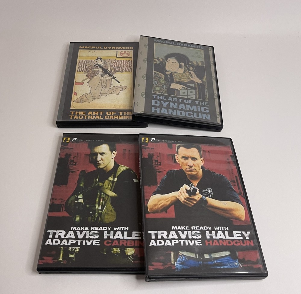 Comprehensive Tactical Handgun & Carbine Bundle 4 Courses 9 DVDs