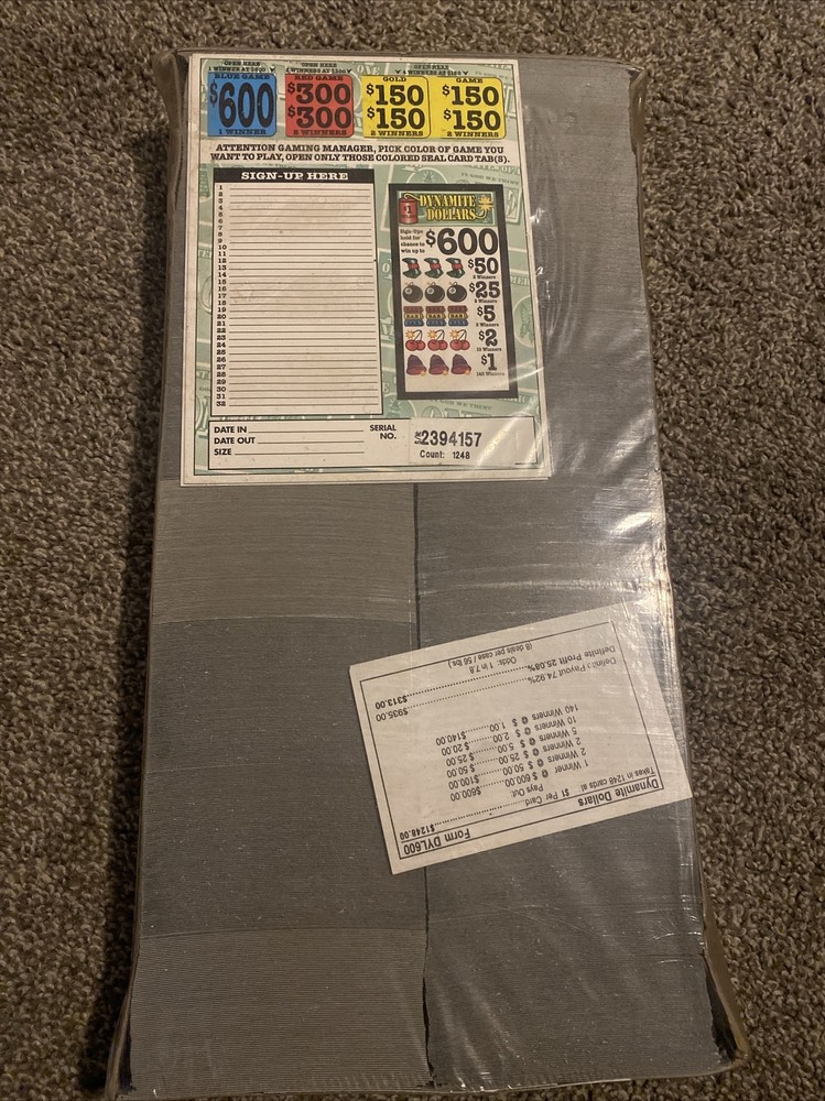 NEW pull tickets Dynamite Dollars