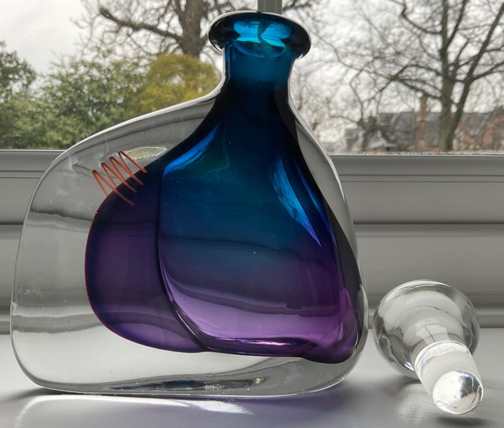 Karlin Rushbrooke Large Studio Glass /Scent Bottle