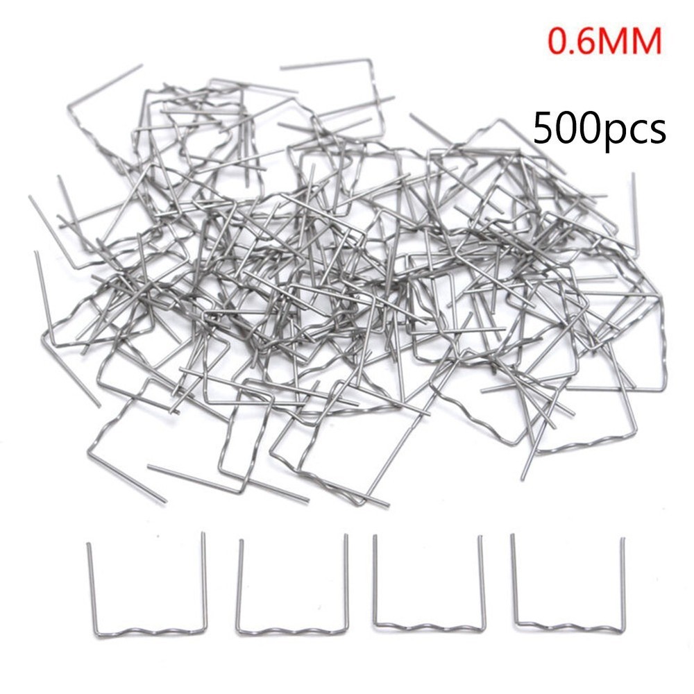 Pre-cut Hot Stapler Staples 500PCS Accessories Flat Staple Replacement
