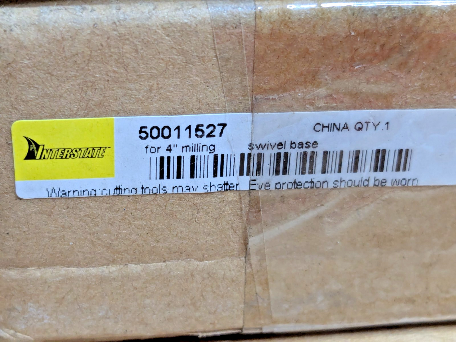 Interstate Vise Jaw Accessory Swivel Base Cast Iron 428-7242 50011527