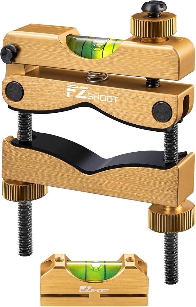 Scope Leveling Kit with High-Precision Bubble Leveling System, Magnetic Universa