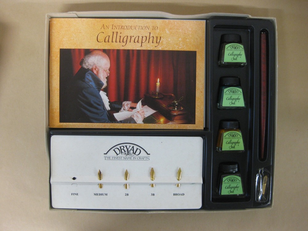 Calligraphy Bundle~ William Mitchell Guide / Daler Paper / Dryad Calligraphy Kit