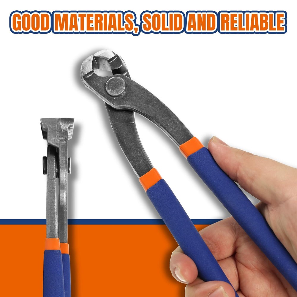 Nail Puller,Pliers,End Cutting Pliers, Carpenter Pincer Tool,Ear Clamp Nail Pull