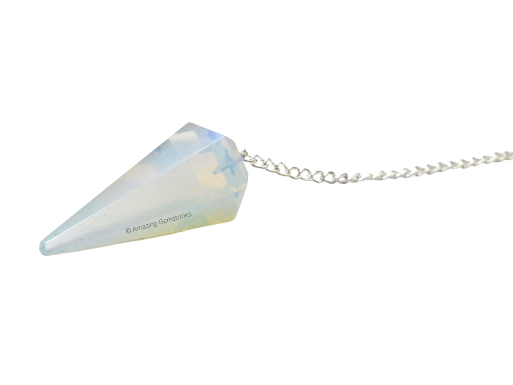 Opalite Dowsing Crystal Pendulum