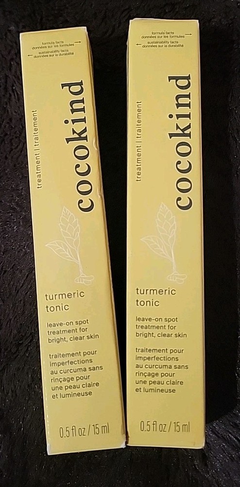2 Cocokind Tumeric Tonic 0.5oz/15ml