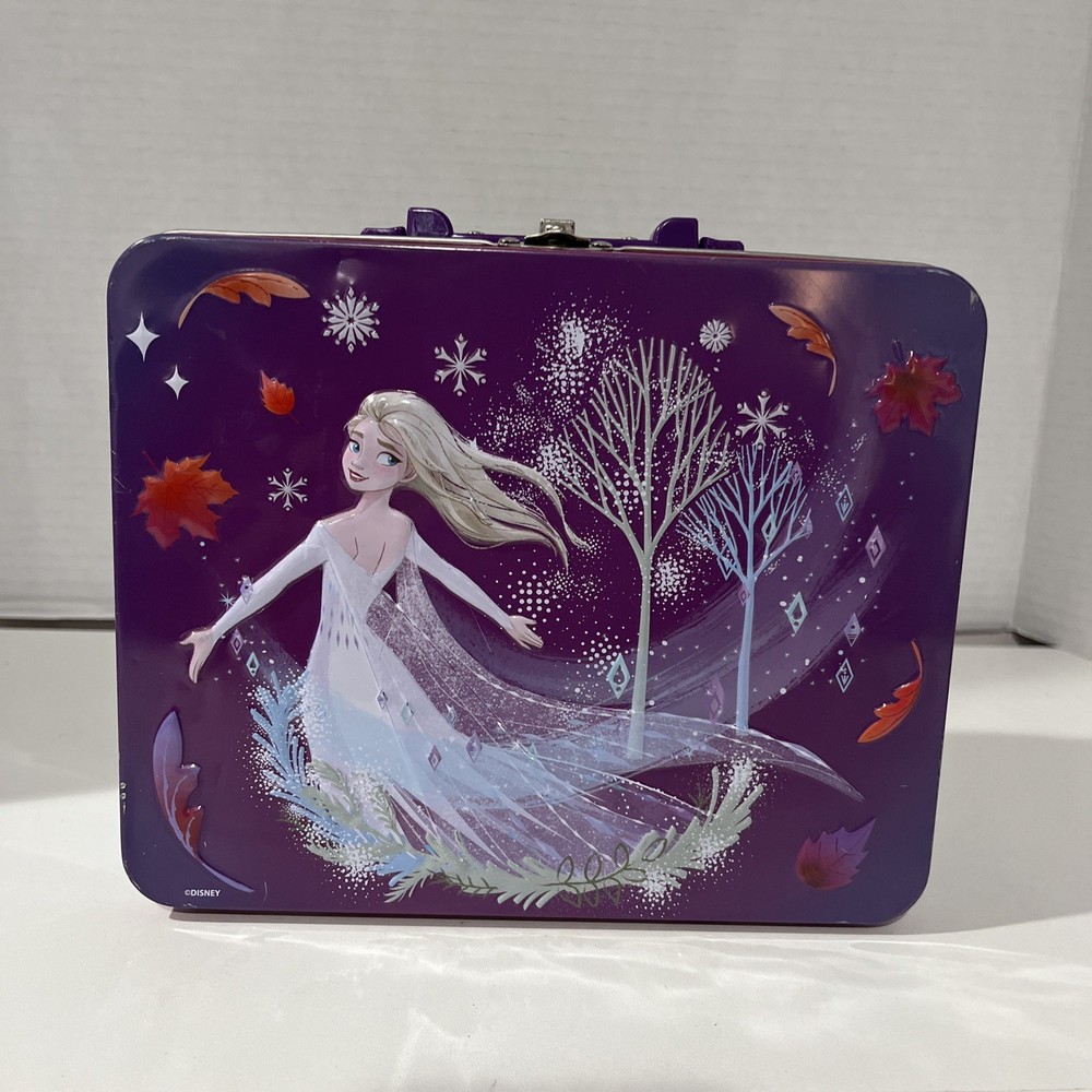 Frozen Lunch Box Metal Elsa Let It Go