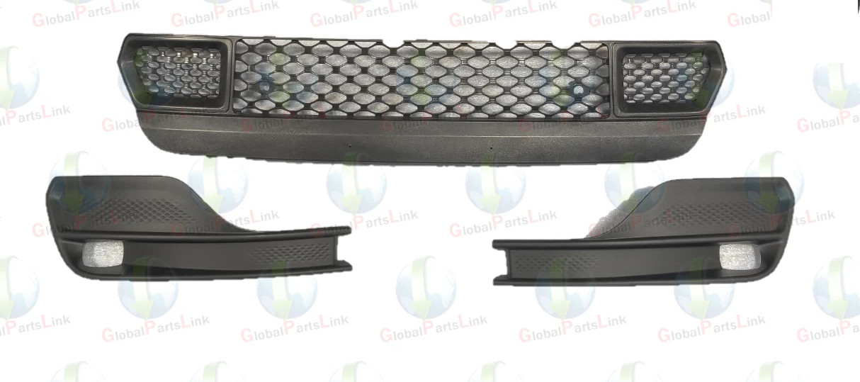 FOR 2023 JEEP COMPASS FRONT BUMPER UPPER LOWER WITH GRILLS AND FOG COVERS