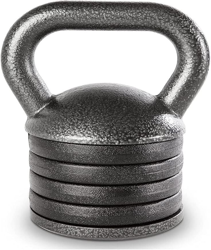 20lb Adjustable Exercise Kettlebell Weight Set Strength Training Weightlifting