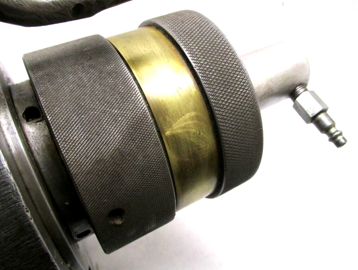 BROWN & SHARPE #22 COLLET PNEUMATIC CLOSER INDEXING FIXTURE w/ 10 COLLETS