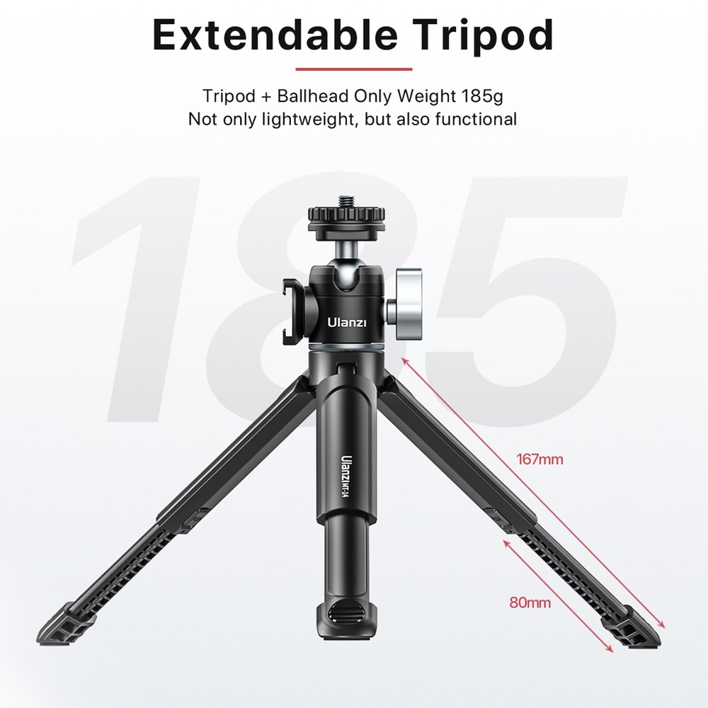 Ulanzi U-Vlog Lite Extendable Tripod for Smartphones Camera
