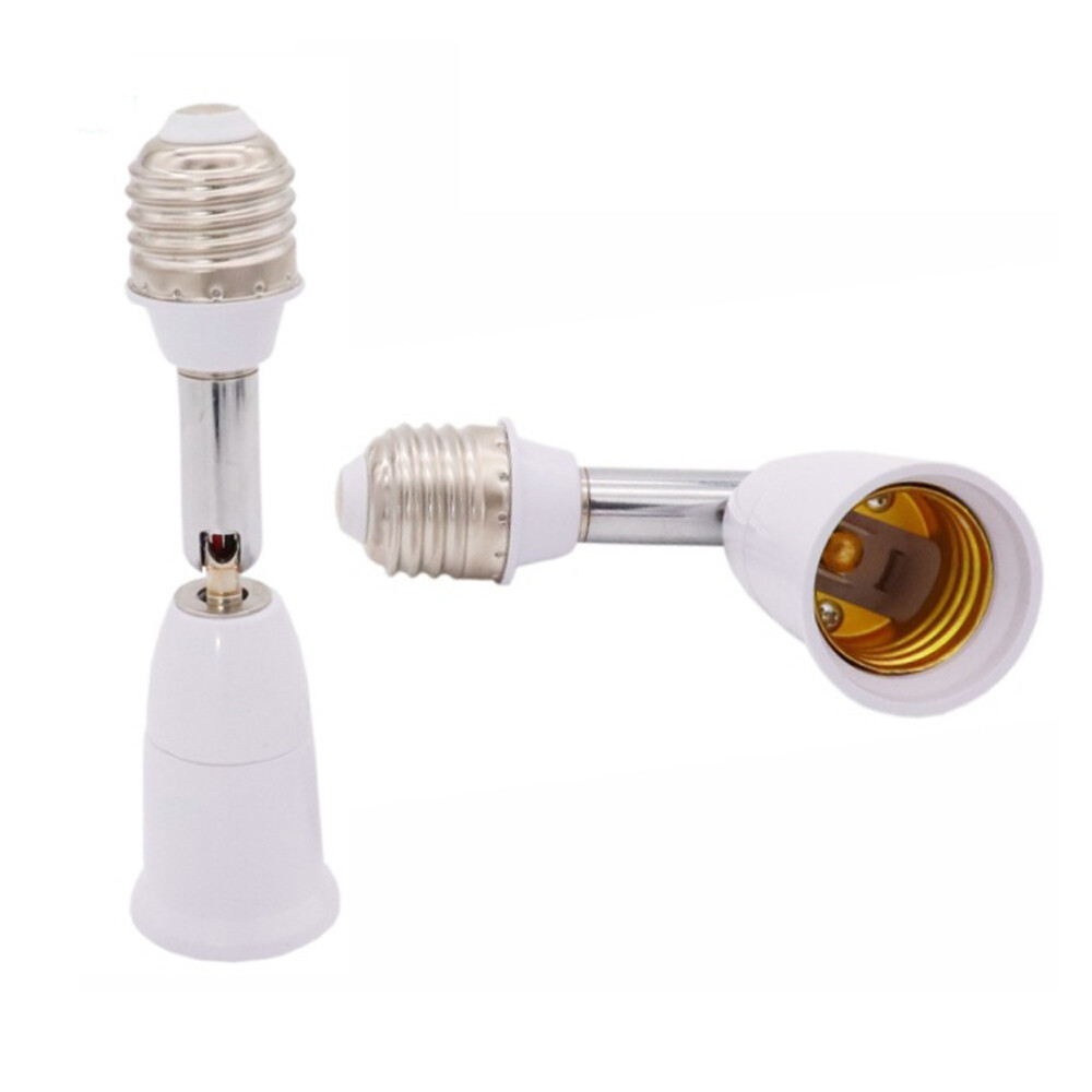 E26/E27 Light Converter Socket Extender Adjustable Vertical 90°Horizontal 360°
