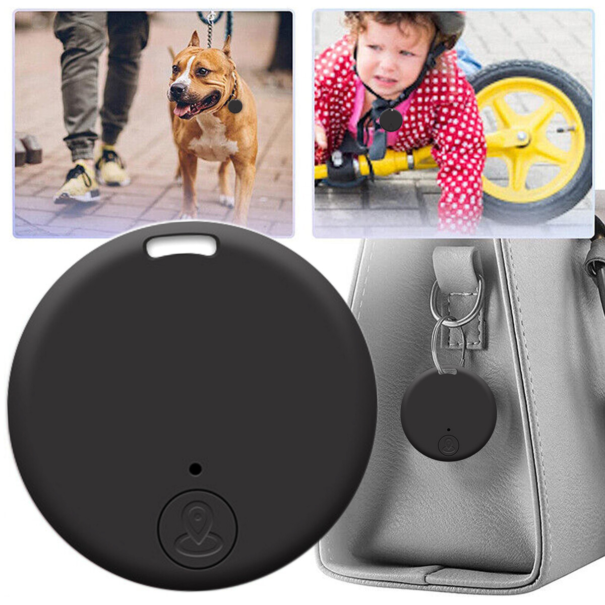 Bluetooth Mini GPS Location Device Tracking Tag Key Pet Child Finder Tracker LOT