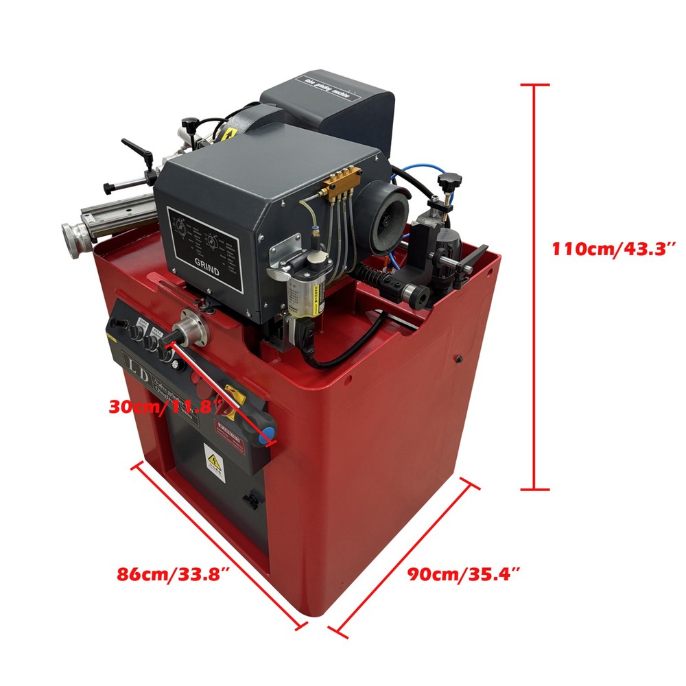 Cylinder Head Grinder LD100B 220V 1-PH Precision Engine Valve Maintenance