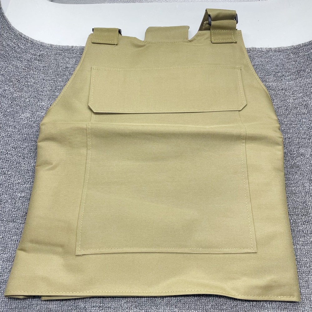 Armor Tactical Jacket Body Bulletproof Vest Front Back Plates Guard Security Kit
