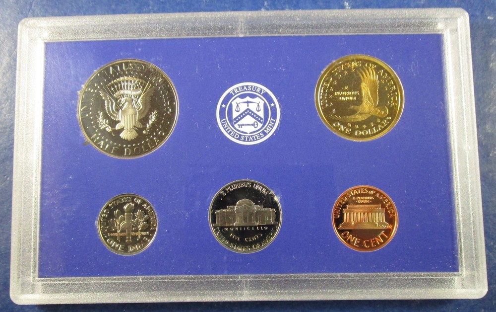 2003 Clad Proof Set w/ OGP - 10 Coins - (05)