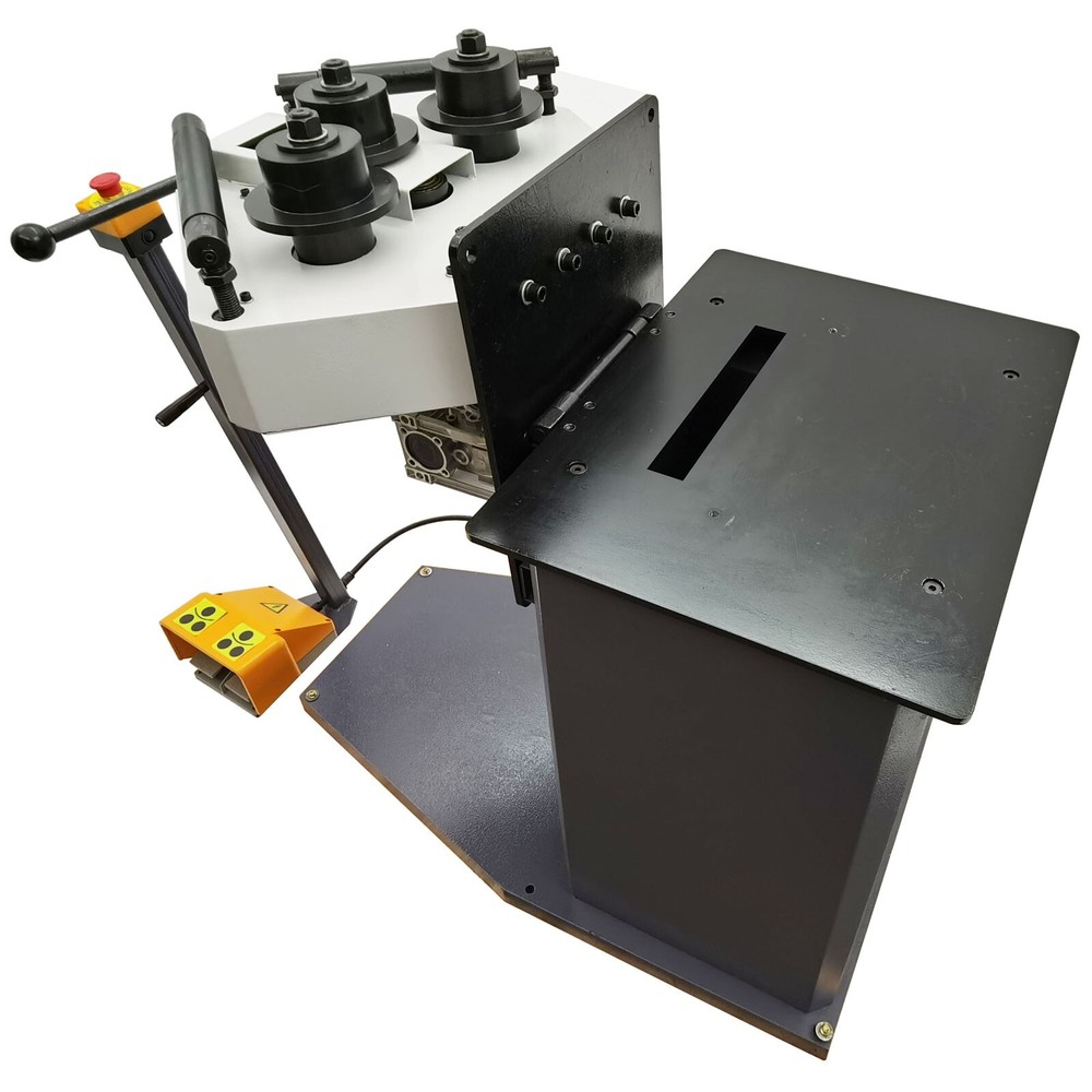 220V 3PH Pipe Roll Bender Ring Roller Pinch Roller Coiling Bending Machine