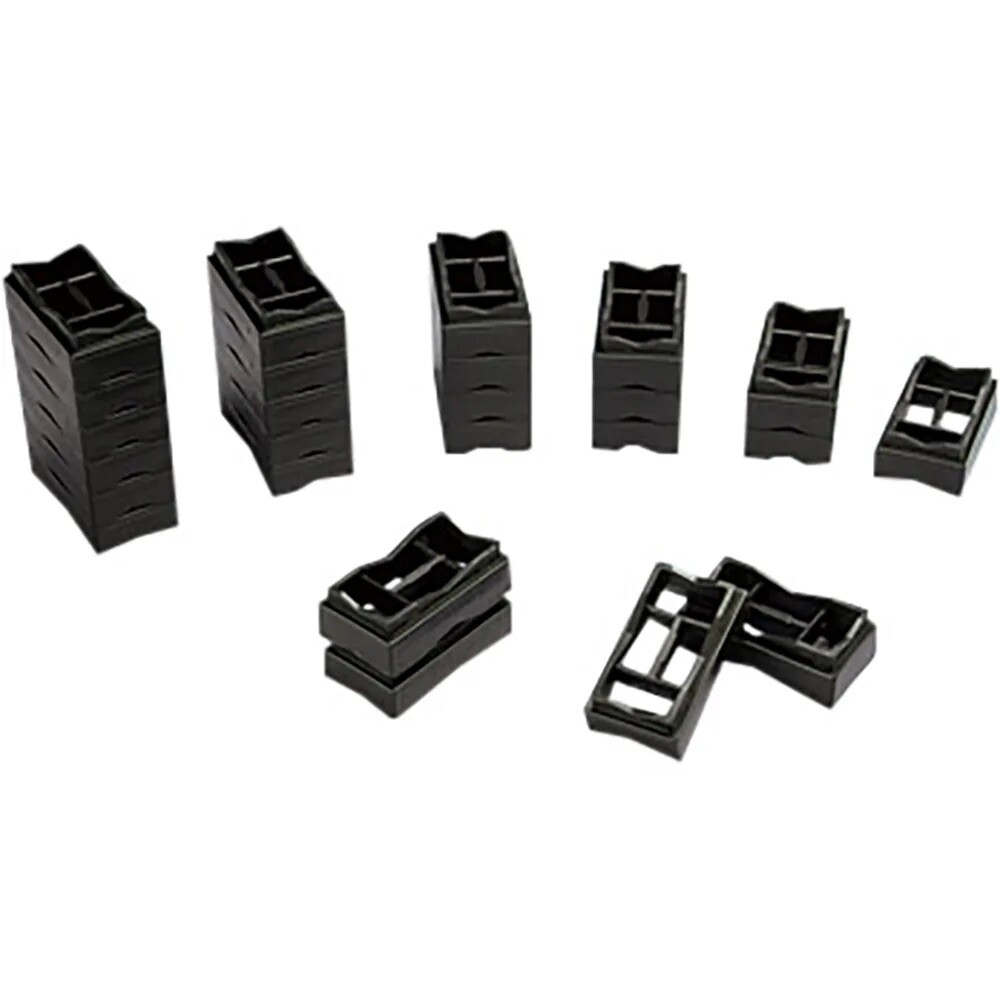 🌟(200 Pack) Panduit SACS50-T100  Stackable Aerial Telco Cable / Wire Spacers