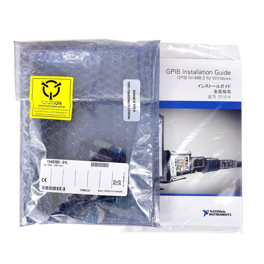 NEW National Instruments GPIBUSBHS+ GPIB-USB-HS+ Instrument Control Device