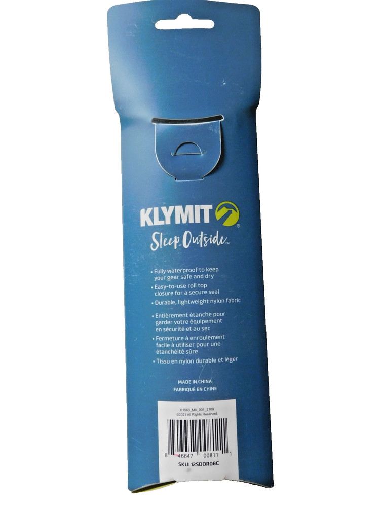 Klymit Waterproof Dry Sack - Orange 8L