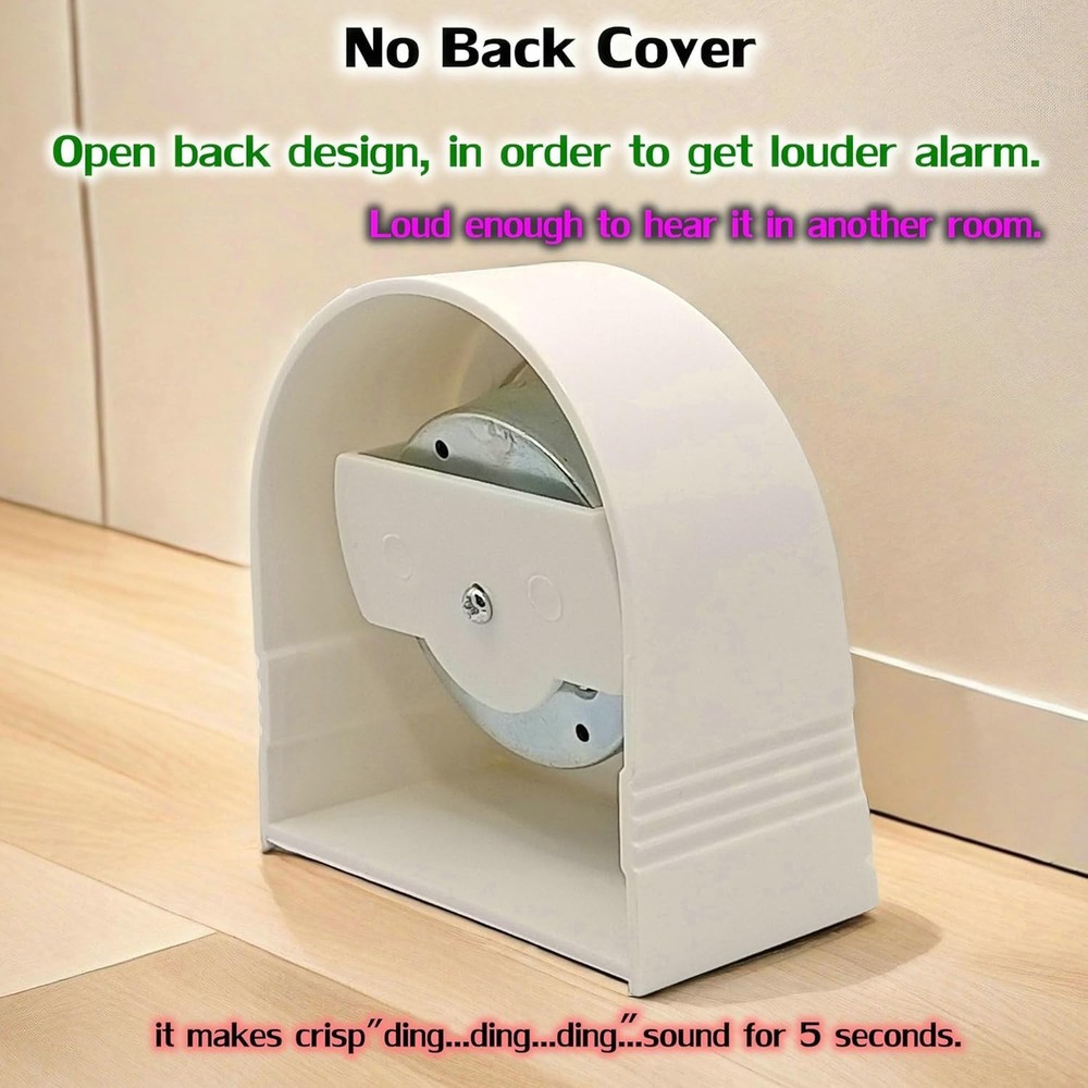 60 Minute Wind Up Mechanical Timer with Loud Alarm Manual Countdown Clock