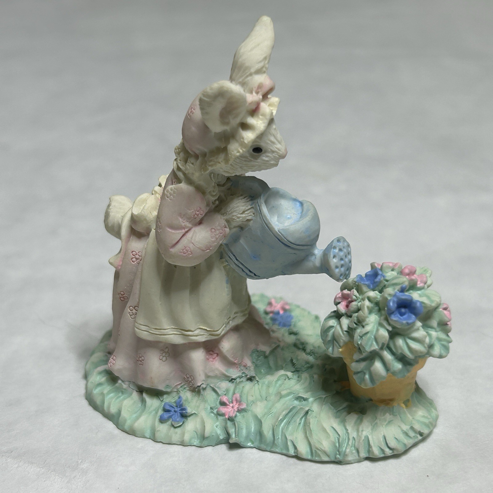 Midwest Importers Cannon Falls Bunny Figure Cottontail Lane Miniature VTG 1993