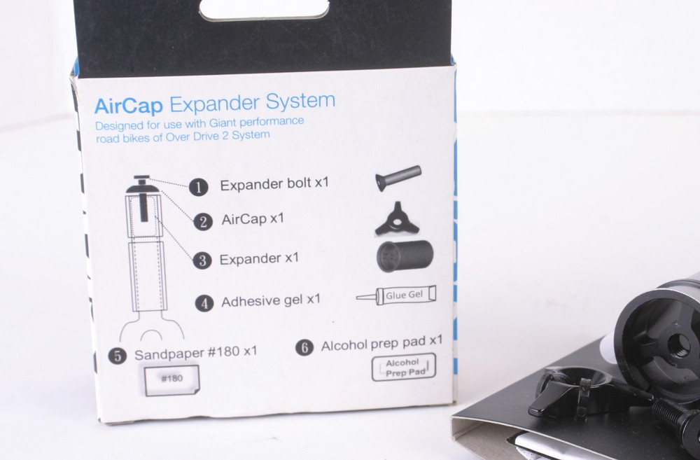 NEW Giant AirCap Over Drive 2 Expander System Steerer Plug OD2 2012+