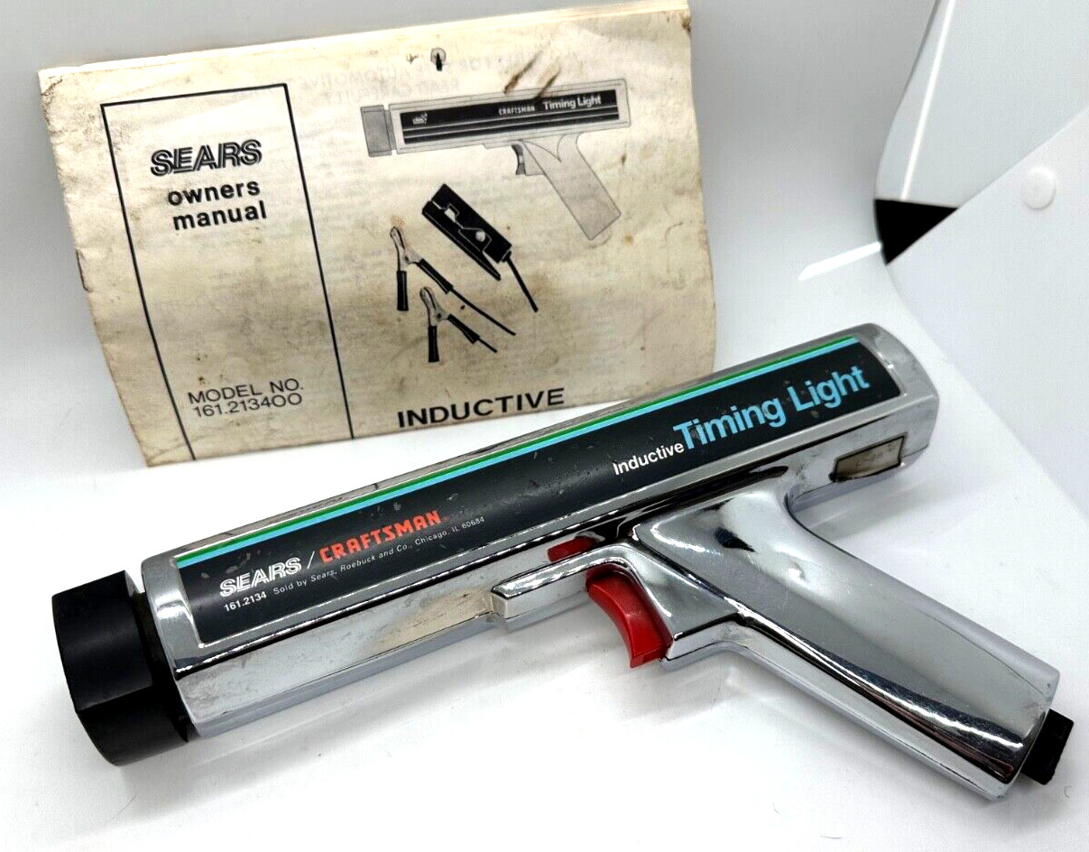 🇺🇸 Craftsman Tools USA Engine Timing Light Inductive Sears Automotive Gun Only