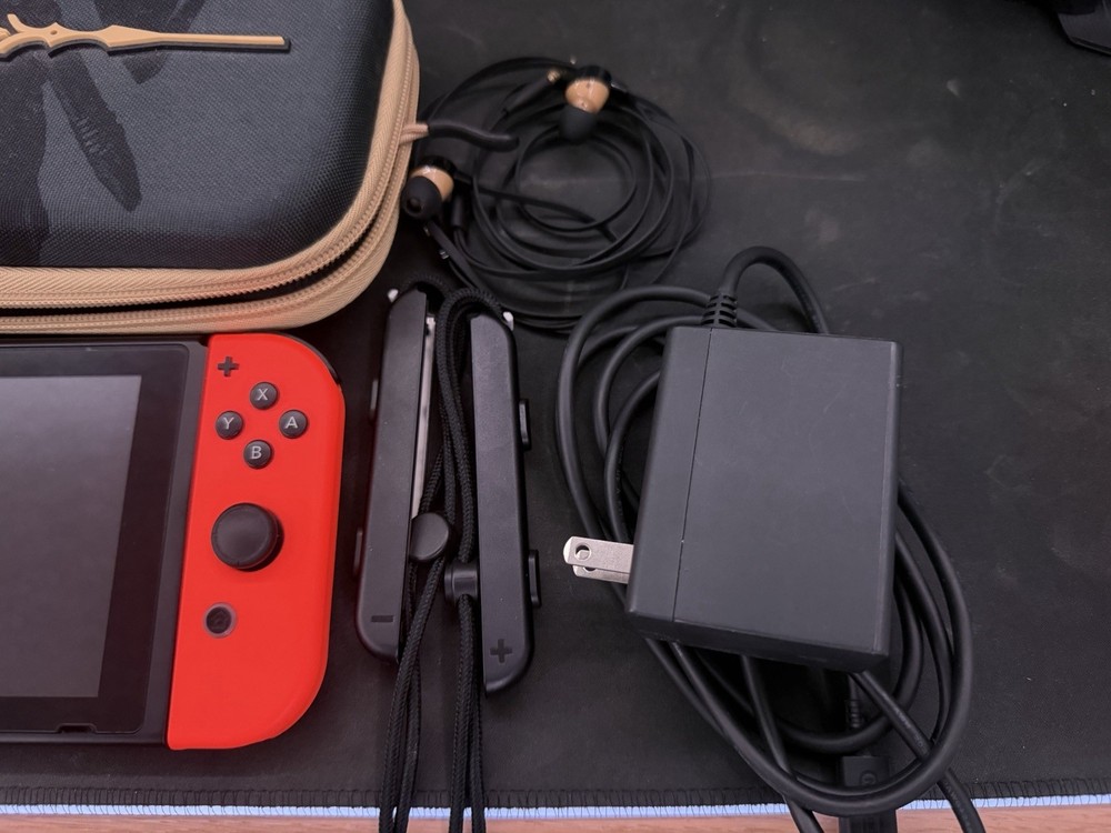 Nintendo Switch Console Bundle with Zelda Carrying Case, Joy-Con, Accessories