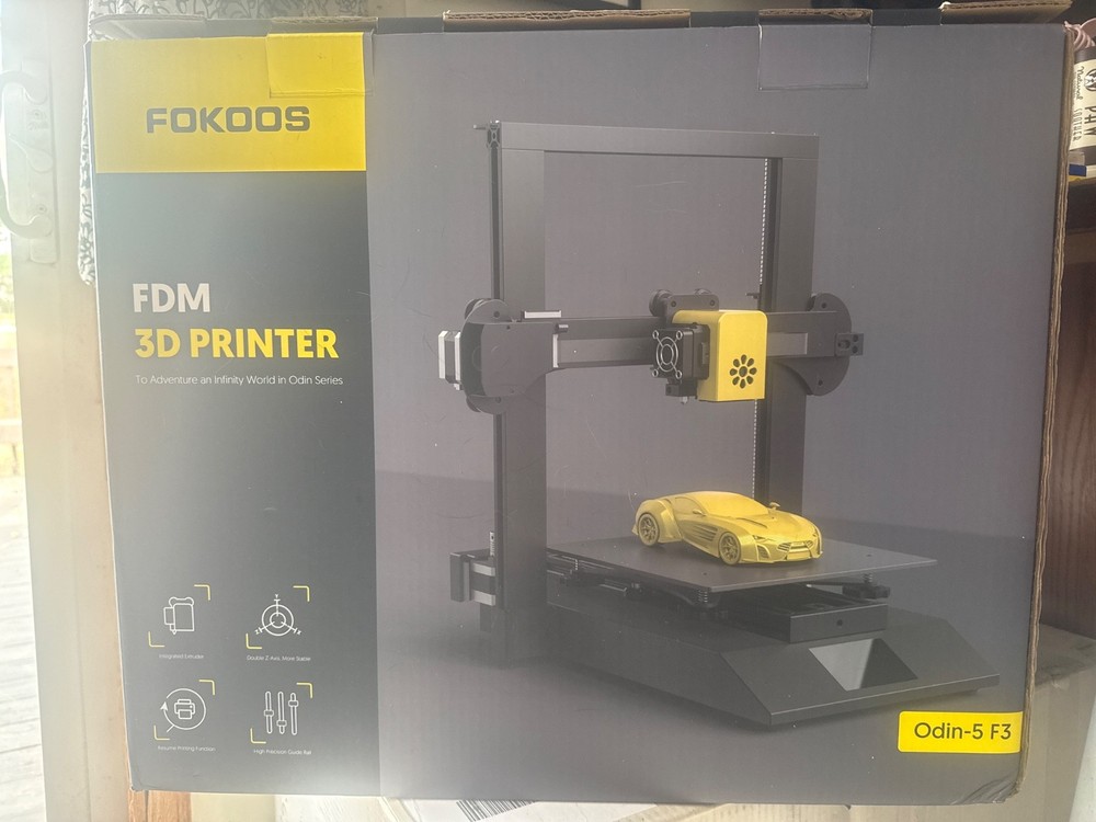 3d printer Fokoos, never opened box, Odin/5G3