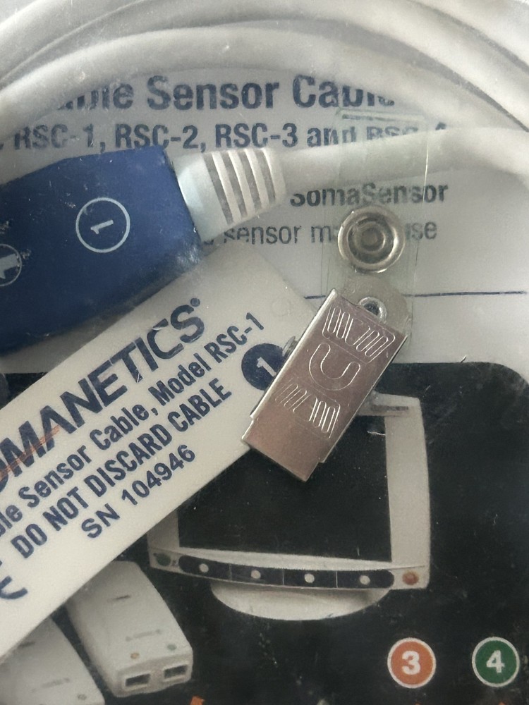 Somanetics Covidien INVOS RSC-1 Resuable Sensor Cable