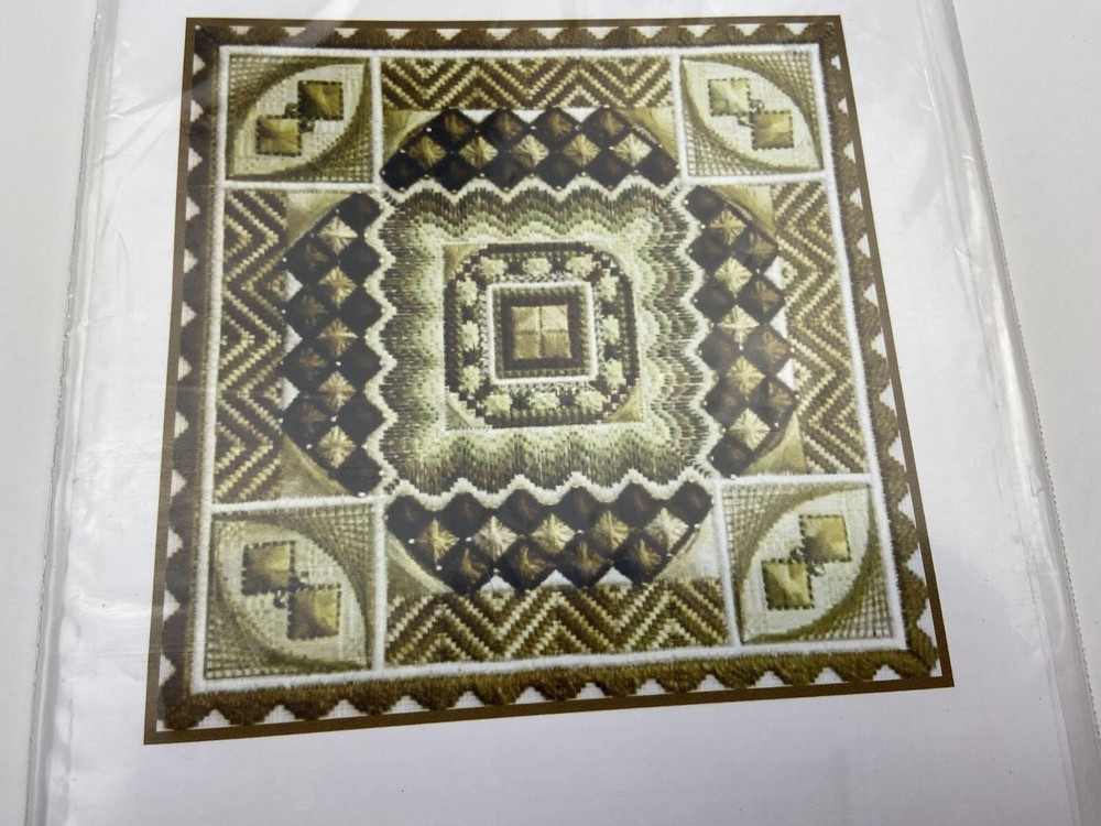 Freda’s Fancy Colour And Texture Needlepoint Pattern 7P