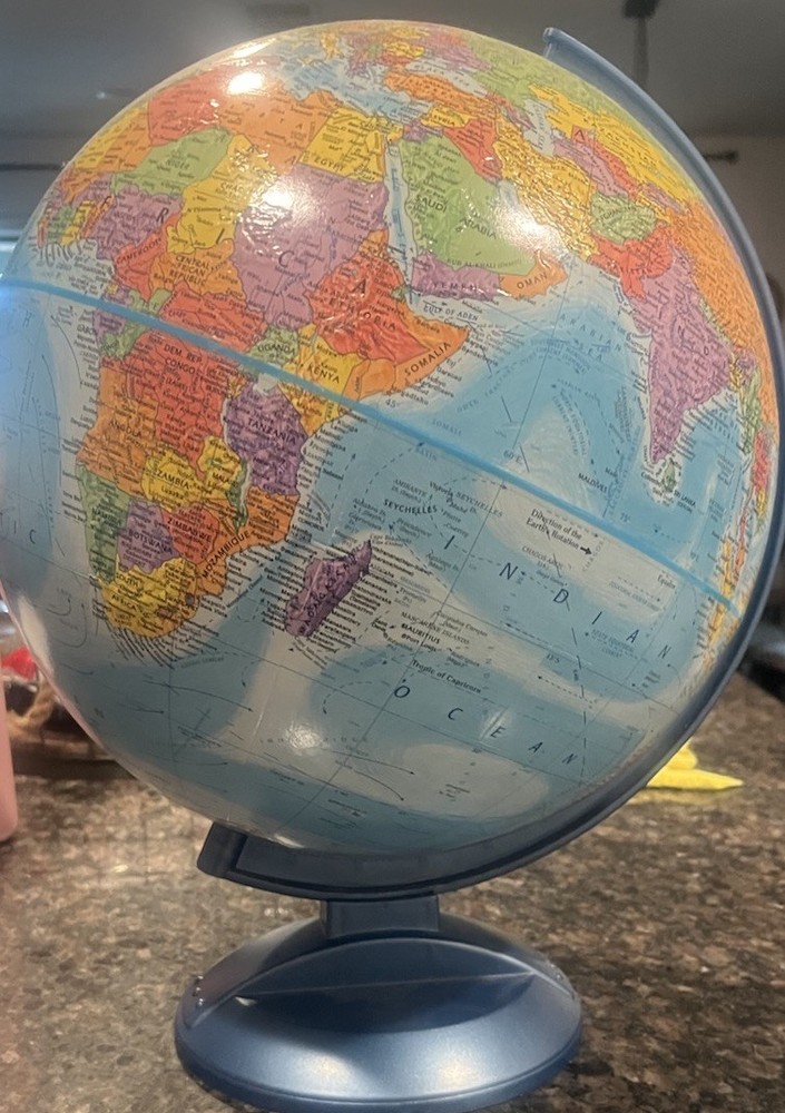 Globe Master 12" Diameter No Light Globe with Stand