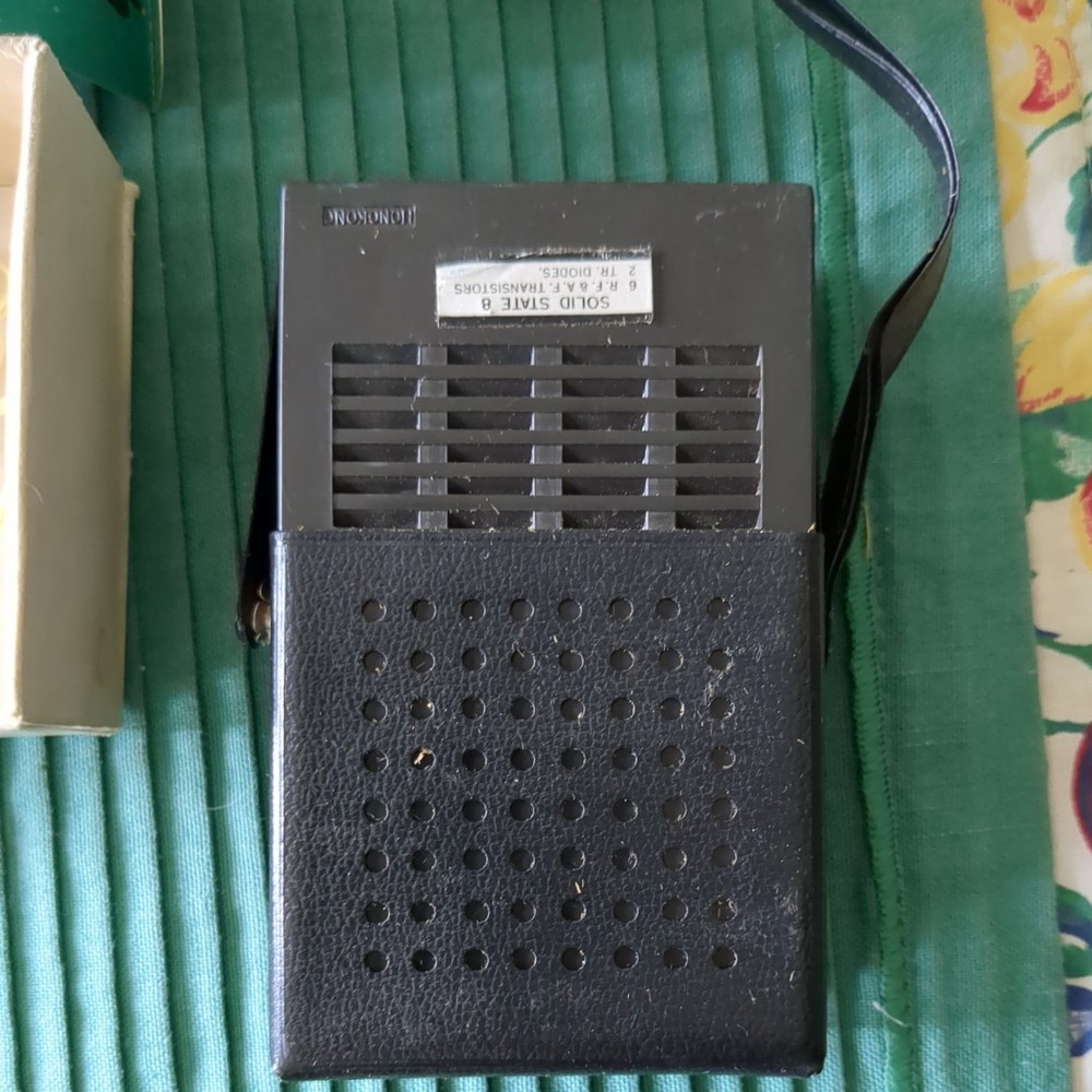 Peerless Solid State Model 855 Transistor Radio in Box Vtg 1966