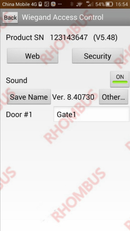 TCP/IP 1 Door Browser Server B/S iOS Android Apple App Access Controller w/Power