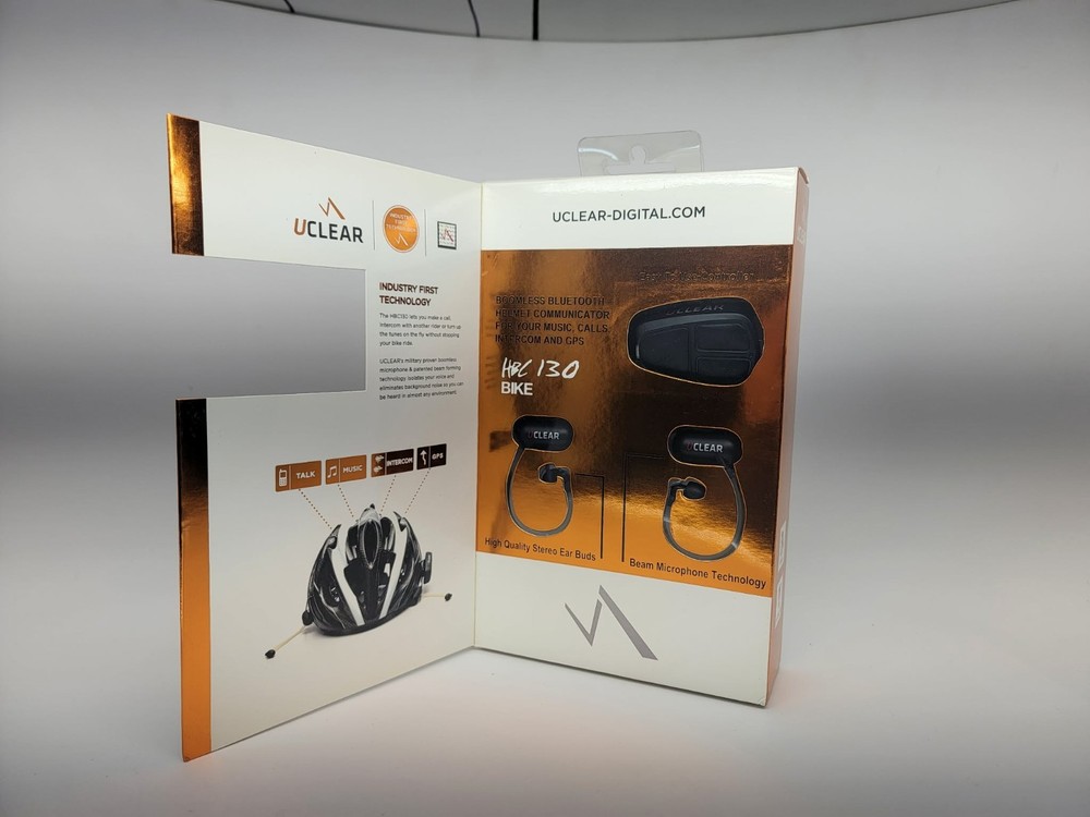 UClear HBC130 Bluetooth Helmet Communication System