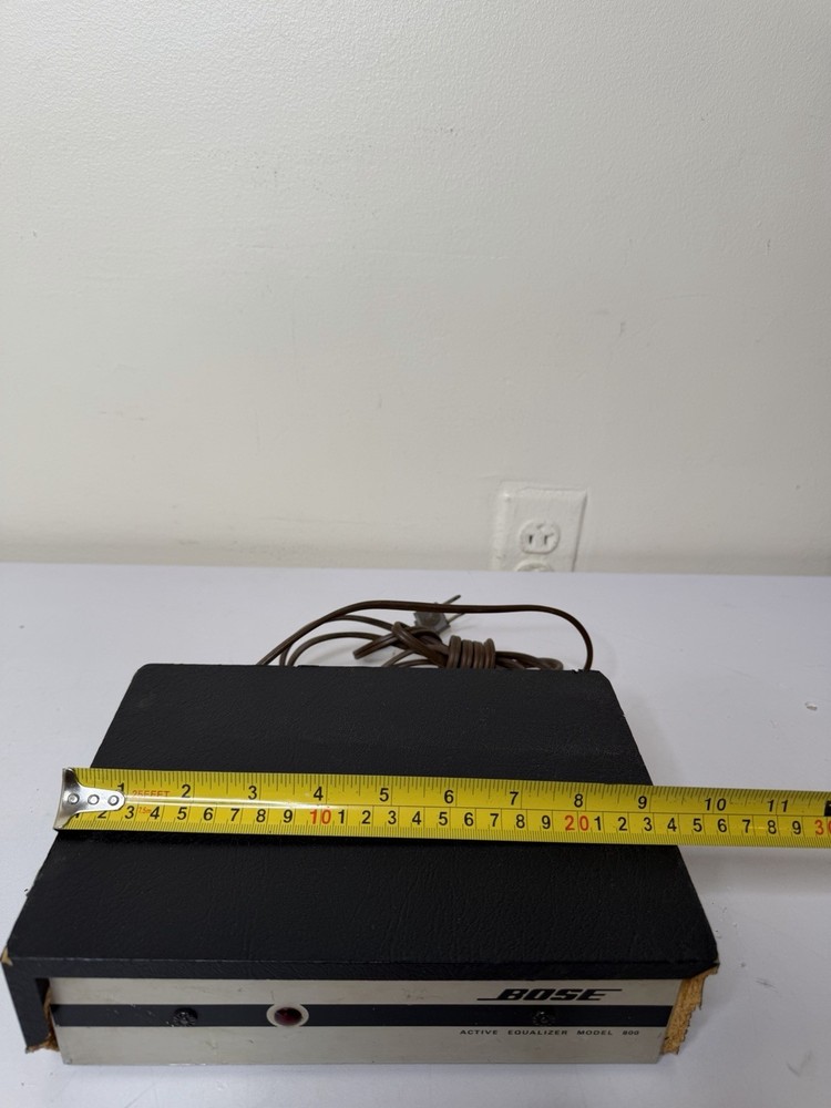 Bose Model 800 Active Equalizer Vintage Preamp Powers On As-Is