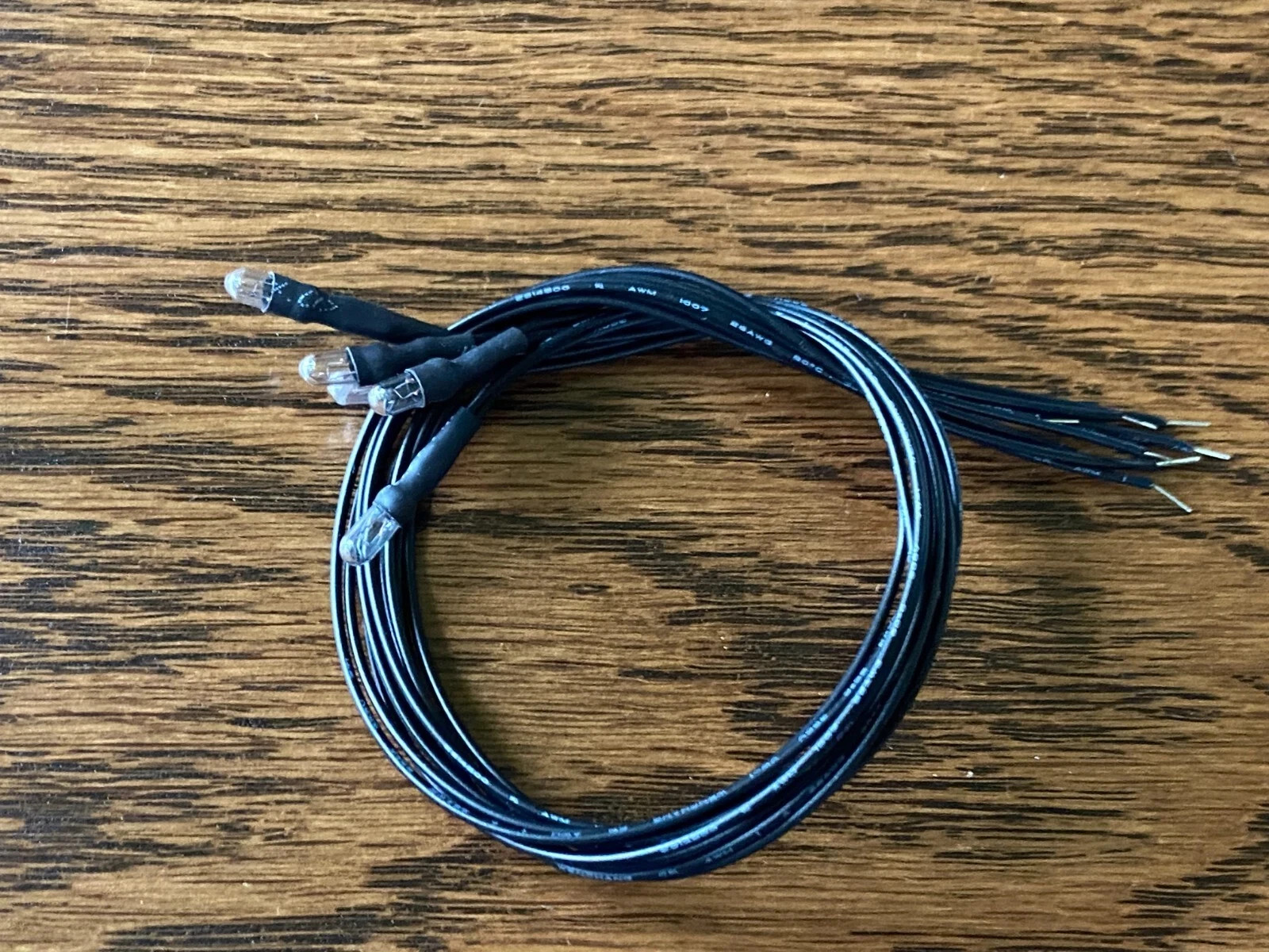 5 New Wired Light Bulbs 12v 60mA Lamps for Vintage Stereo Receivers 4mm .06a