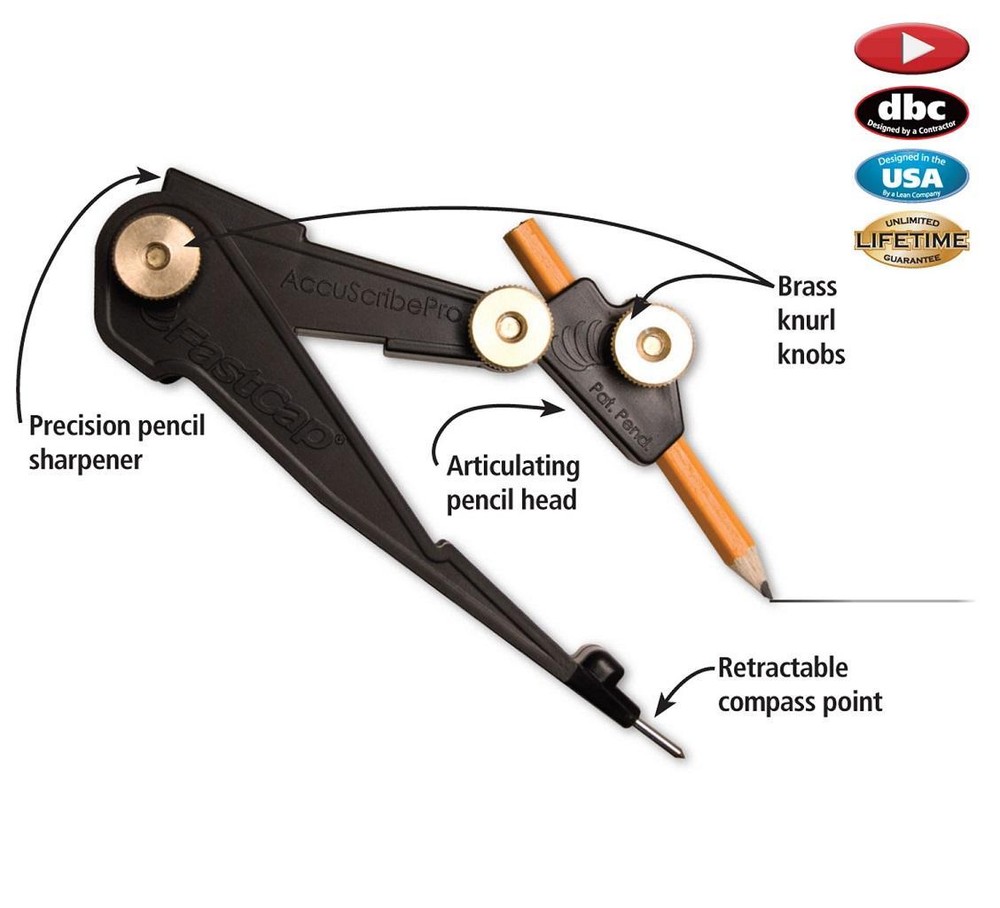 Brand New Fastcap AccuScribe Pro Scribing Tool