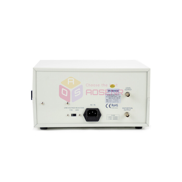 TDM-1911 Automatic Audio Signal Distortion Analyzer Meter Tester Scope 0.1%-30%