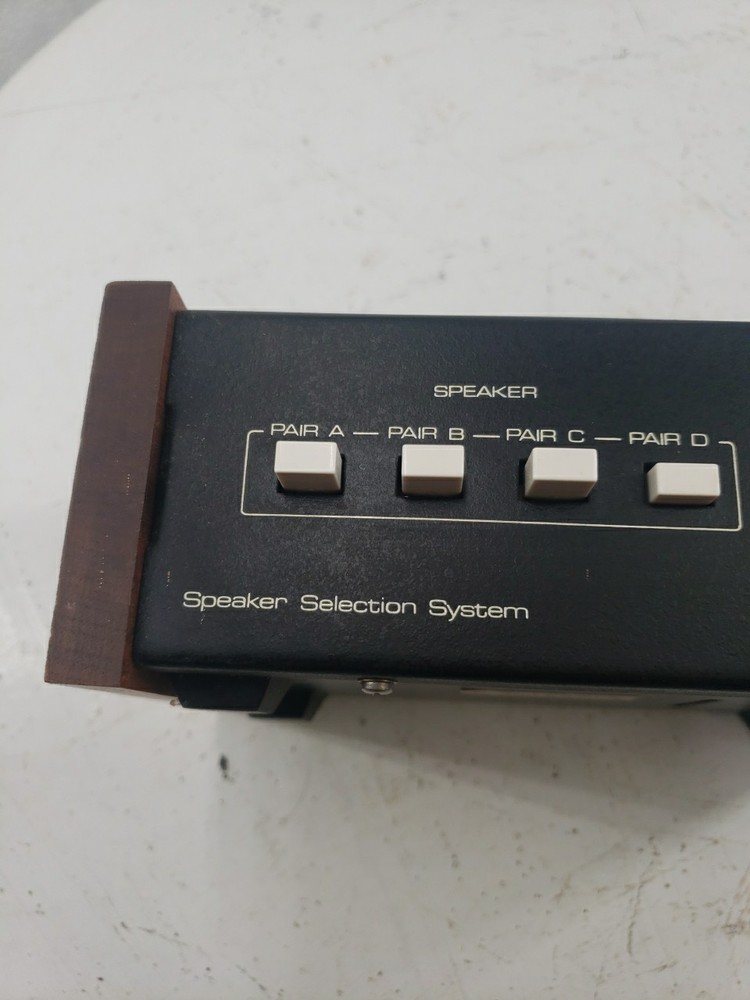 Niles Sps 1 Speaker Selector Box Switch Audio